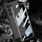 GKK Space Frame Transparent PC+TPU Phone Case, For Samsung Galaxy S23 Ultra 5G