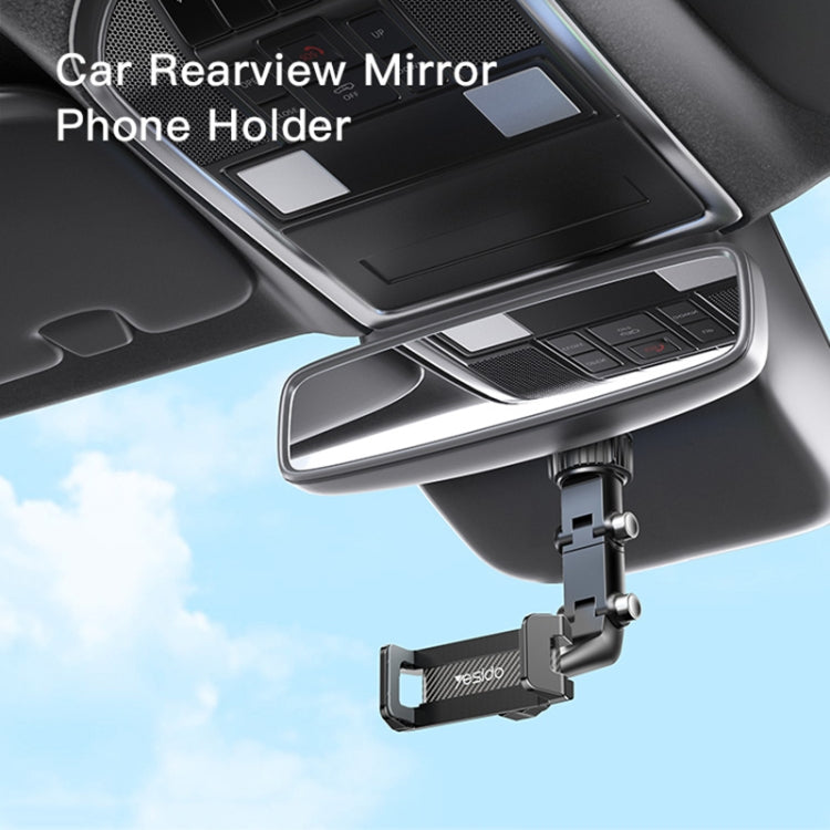 Yesido C192 Car Rearview Mirror Using Phone Holder, C192 – Durable Build, Easy to Use