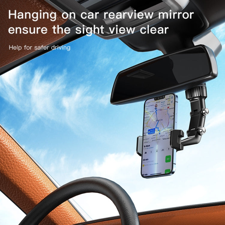 Yesido C192 Car Rearview Mirror Using Phone Holder, C192 – Durable Build, Easy to Use