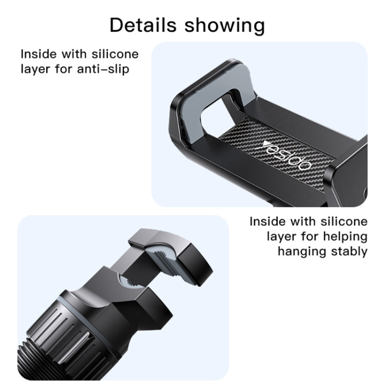 Yesido C192 Car Rearview Mirror Using Phone Holder, C192 – Durable Build, Easy to Use