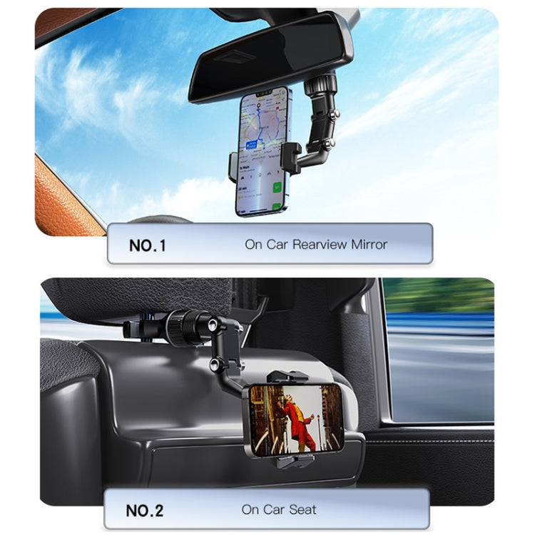 Yesido C192 Car Rearview Mirror Using Phone Holder, C192 – Durable Build, Easy to Use