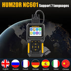 HUMZOR NC601 Car and Truck OBD2 Scan Tool Diagnostic Tool, NC601 – 4K