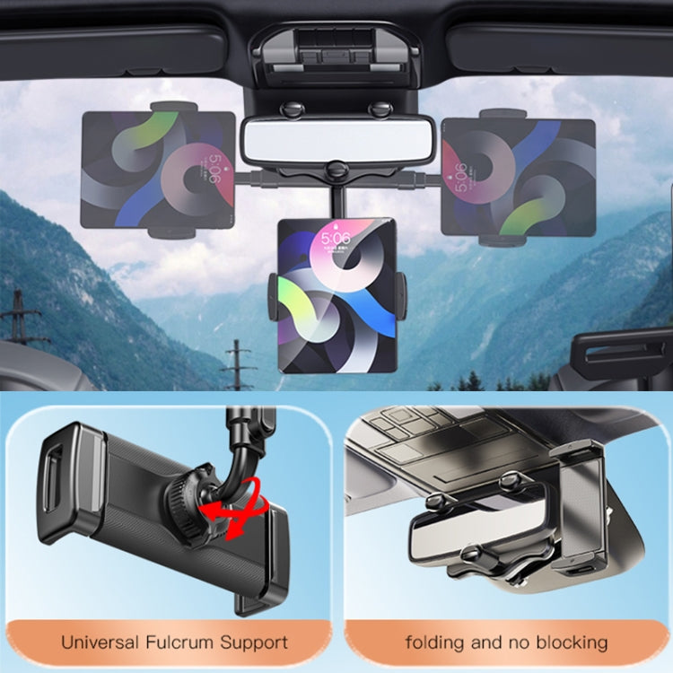 Yesido C196 Car Rearview Mirror Using Phone Holder, C196 – Durable Build, Easy to Use