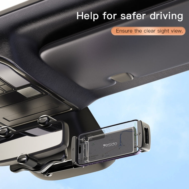 Yesido C196 Car Rearview Mirror Using Phone Holder, C196 – Durable Build, Easy to Use