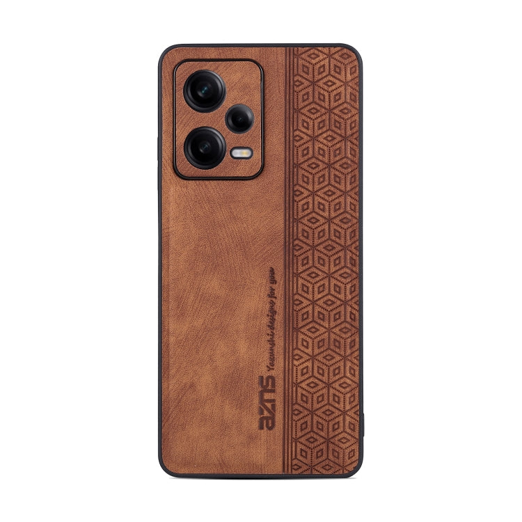 AZNS 3D Embossed Skin Feel Phone Case – Leather, TPU, For Xiaomi Redmi Note 12 Pro 5G Global, For Xiaomi Poco X5, For Huawei P60 Art, For Huawei P60 / P60 Pro