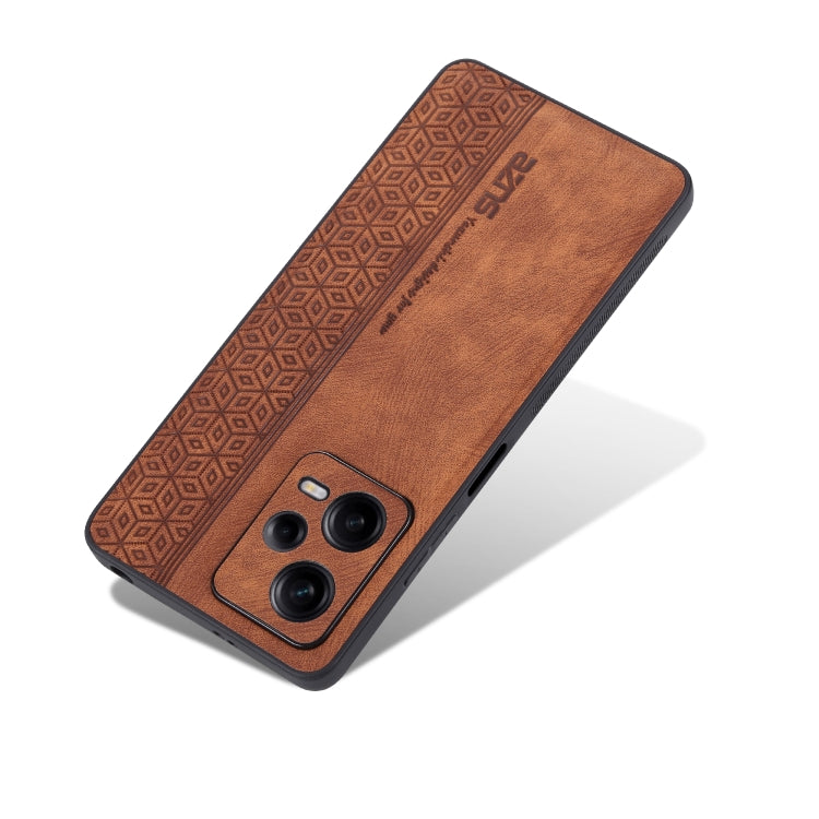 AZNS 3D Embossed Skin Feel Phone Case – Leather, TPU, For Xiaomi Redmi Note 12 Pro 5G Global, For Xiaomi Poco X5, For Huawei P60 Art, For Huawei P60 / P60 Pro
