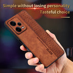AZNS 3D Embossed Skin Feel Phone Case – Leather, TPU, For Xiaomi Redmi Note 12 Pro 5G Global, For Xiaomi Poco X5, For Huawei P60 Art, For Huawei P60 / P60 Pro