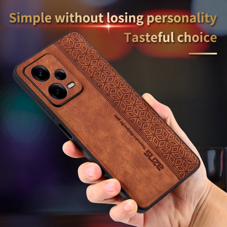 AZNS 3D Embossed Skin Feel Phone Case – Leather, TPU, For Xiaomi Redmi Note 12 Pro 5G Global, For Xiaomi Poco X5, For Huawei P60 Art, For Huawei P60 / P60 Pro
