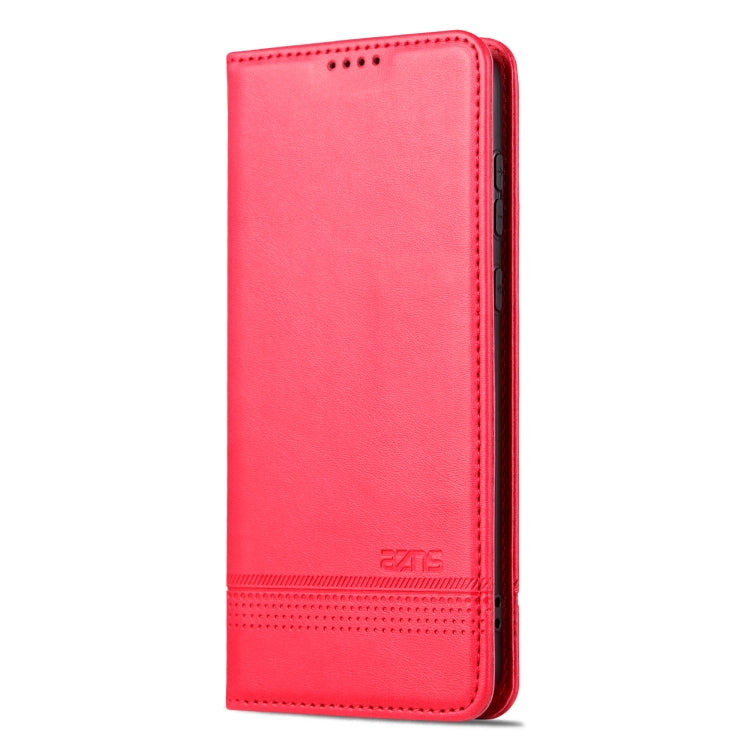 AZNS Magnetic Calf Texture Flip Leather Phone Case – Magnetic, Card Slot, Flip, For Huawei P60 / P60 Pro, For Honor X5