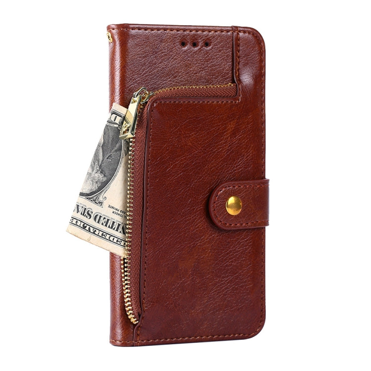 Zipper Bag Leather Phone Case – Card Slot, Leather, TPU, For Motorola Moto G Power 2023, For OPPO Find X6 5G, For OPPO Find X6 Pro 5G, For Realme C55 4G, For Realme GT Neo5, For Realme V30 5G / V30T