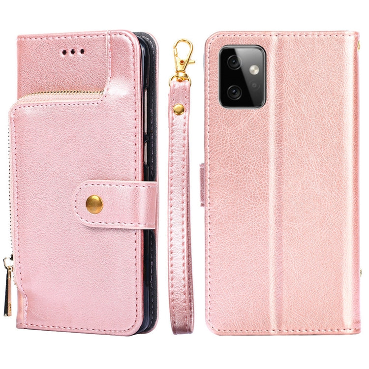 Zipper Bag Leather Phone Case – Card Slot, Leather, TPU, For Motorola Moto G Power 2023, For OPPO Find X6 5G, For OPPO Find X6 Pro 5G, For Realme C55 4G, For Realme GT Neo5, For Realme V30 5G / V30T
