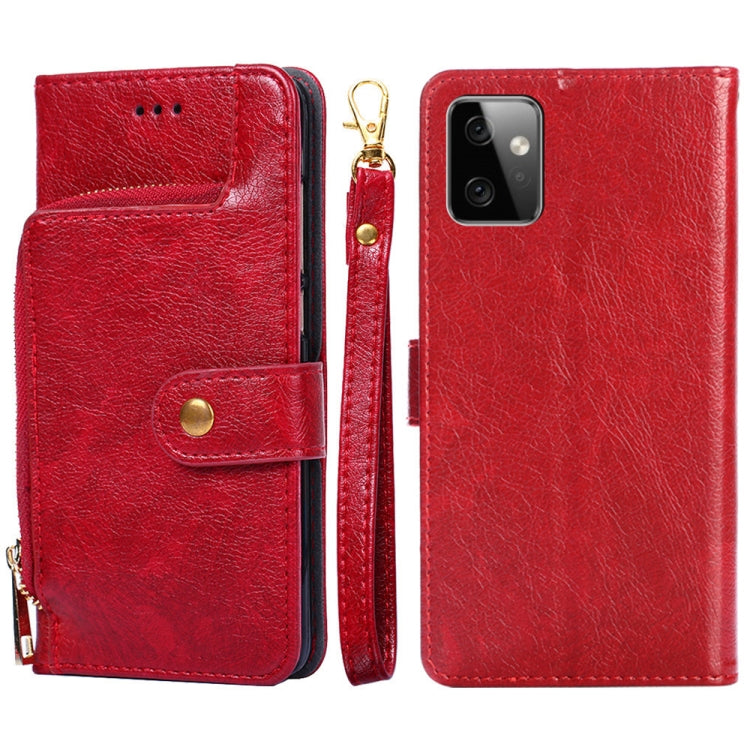 Zipper Bag Leather Phone Case – Card Slot, Leather, TPU, For Motorola Moto G Power 2023, For OPPO Find X6 5G, For OPPO Find X6 Pro 5G, For Realme C55 4G, For Realme GT Neo5, For Realme V30 5G / V30T