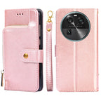 Zipper Bag Leather Phone Case – Card Slot, Leather, TPU, For Motorola Moto G Power 2023, For OPPO Find X6 5G, For OPPO Find X6 Pro 5G, For Realme C55 4G, For Realme GT Neo5, For Realme V30 5G / V30T