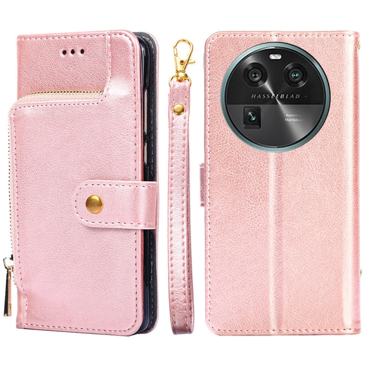 Zipper Bag Leather Phone Case – Card Slot, Leather, TPU, For Motorola Moto G Power 2023, For OPPO Find X6 5G, For OPPO Find X6 Pro 5G, For Realme C55 4G, For Realme GT Neo5, For Realme V30 5G / V30T