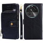 Zipper Bag Leather Phone Case – Card Slot, Leather, TPU, For Motorola Moto G Power 2023, For OPPO Find X6 5G, For OPPO Find X6 Pro 5G, For Realme C55 4G, For Realme GT Neo5, For Realme V30 5G / V30T