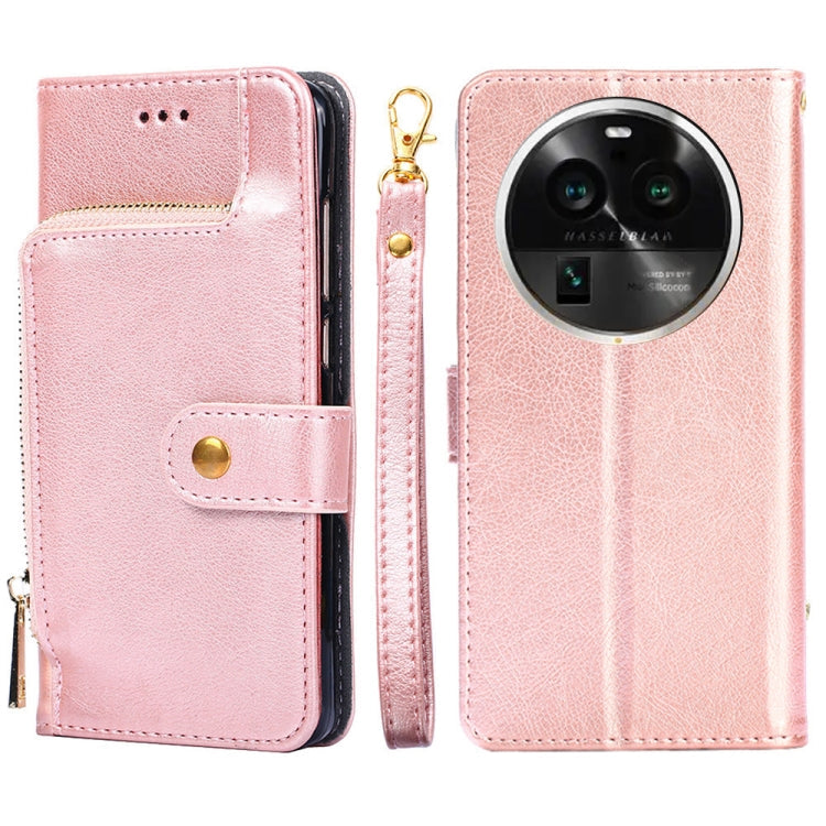 Zipper Bag Leather Phone Case – Card Slot, Leather, TPU, For Motorola Moto G Power 2023, For OPPO Find X6 5G, For OPPO Find X6 Pro 5G, For Realme C55 4G, For Realme GT Neo5, For Realme V30 5G / V30T
