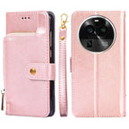 Zipper Bag Leather Phone Case – Card Slot, Leather, TPU, For Motorola Moto G Power 2023, For OPPO Find X6 5G, For OPPO Find X6 Pro 5G, For Realme C55 4G, For Realme GT Neo5, For Realme V30 5G / V30T