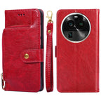 Zipper Bag Leather Phone Case – Card Slot, Leather, TPU, For Motorola Moto G Power 2023, For OPPO Find X6 5G, For OPPO Find X6 Pro 5G, For Realme C55 4G, For Realme GT Neo5, For Realme V30 5G / V30T