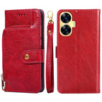 Zipper Bag Leather Phone Case – Card Slot, Leather, TPU, For Motorola Moto G Power 2023, For OPPO Find X6 5G, For OPPO Find X6 Pro 5G, For Realme C55 4G, For Realme GT Neo5, For Realme V30 5G / V30T