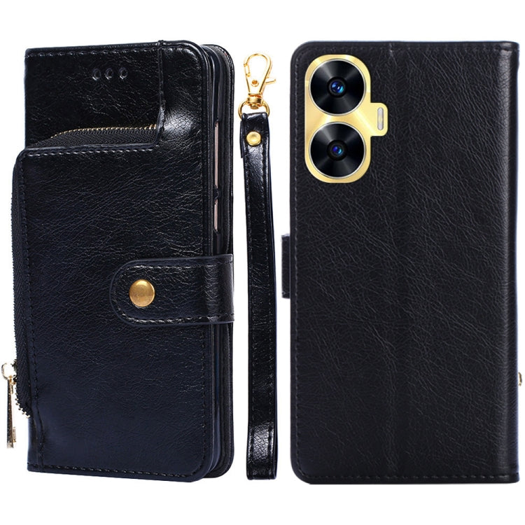 Zipper Bag Leather Phone Case – Card Slot, Leather, TPU, For Motorola Moto G Power 2023, For OPPO Find X6 5G, For OPPO Find X6 Pro 5G, For Realme C55 4G, For Realme GT Neo5, For Realme V30 5G / V30T