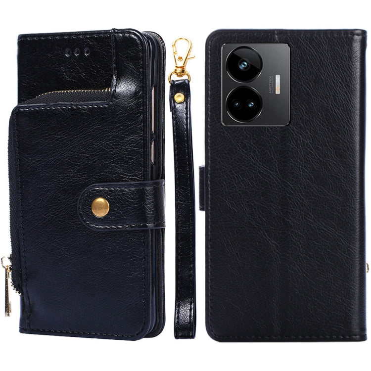 Zipper Bag Leather Phone Case – Card Slot, Leather, TPU, For Motorola Moto G Power 2023, For OPPO Find X6 5G, For OPPO Find X6 Pro 5G, For Realme C55 4G, For Realme GT Neo5, For Realme V30 5G / V30T