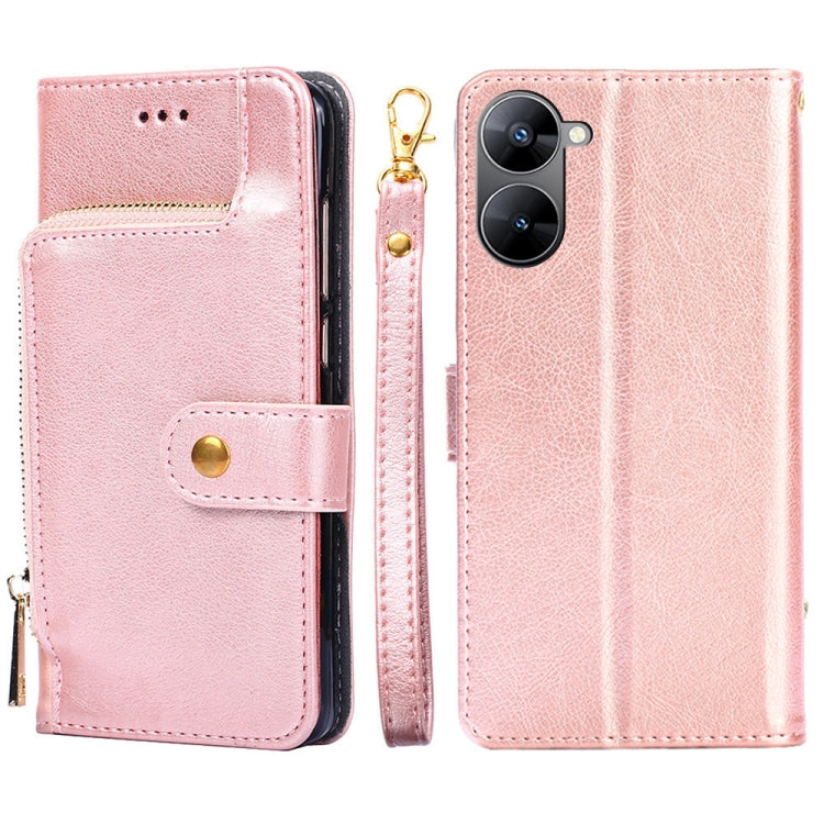 Zipper Bag Leather Phone Case – Card Slot, Leather, TPU, For Motorola Moto G Power 2023, For OPPO Find X6 5G, For OPPO Find X6 Pro 5G, For Realme C55 4G, For Realme GT Neo5, For Realme V30 5G / V30T