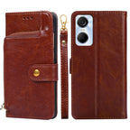 Zipper Bag Leather Phone Case – Card Slot, Leather, TPU, For Tecno Camon 19 / 19 Pro, For Tecno Pop 6 Pro, For Tecno Pova 4 Pro, For vivo S16e, For vivo Y100 5G, For Xiaomi Redmi Note 12 4G Global
