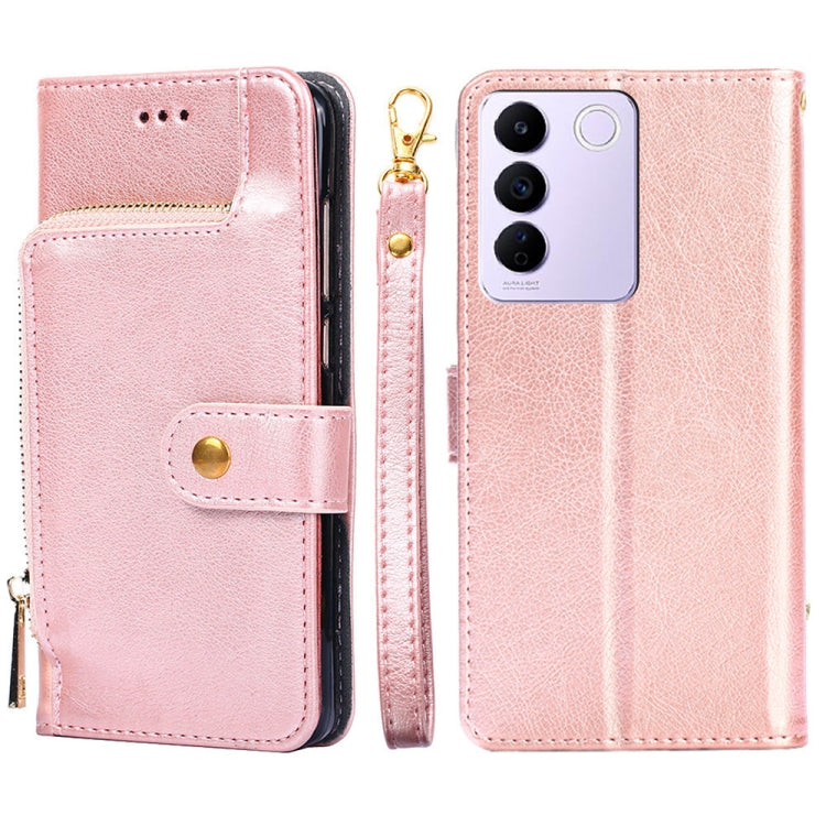 Zipper Bag Leather Phone Case – Card Slot, Leather, TPU, For Tecno Camon 19 / 19 Pro, For Tecno Pop 6 Pro, For Tecno Pova 4 Pro, For vivo S16e, For vivo Y100 5G, For Xiaomi Redmi Note 12 4G Global