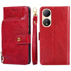 Zipper Bag Leather Phone Case – Card Slot, Leather, TPU, For Tecno Camon 19 / 19 Pro, For Tecno Pop 6 Pro, For Tecno Pova 4 Pro, For vivo S16e, For vivo Y100 5G, For Xiaomi Redmi Note 12 4G Global