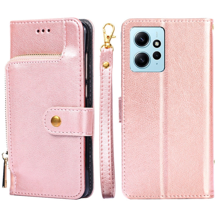 Zipper Bag Leather Phone Case – Card Slot, Leather, TPU, For Tecno Camon 19 / 19 Pro, For Tecno Pop 6 Pro, For Tecno Pova 4 Pro, For vivo S16e, For vivo Y100 5G, For Xiaomi Redmi Note 12 4G Global