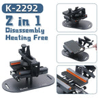 Kaisi K-2292 2 in1 360 Rotation Multifunctional Fixture, K-2292 – Aluminum Alloy
