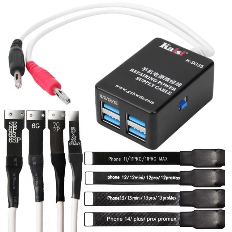 Kaisi K-9035 Power Supply Activation Boot Cable for iPhone 6 to 14 Pro Max – Durable Build, Easy to Use Default Title