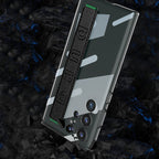 GKK TPU + PC + Wrist Strap Transparent Shockproof Phone Case, For Samsung Galaxy S23 Ultra