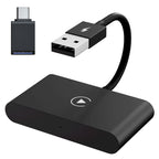 THT-020-2 USB + USB-C / Type-C Wired to Wireless Carplay Adapter for iPhone, THT-020-2 – Durable Build, Easy to Use THT-020-2