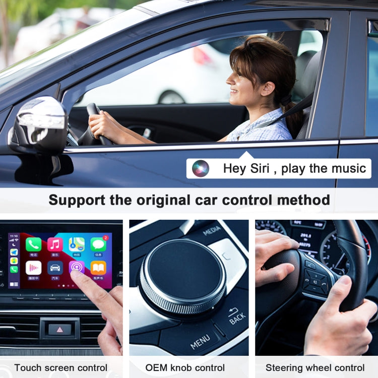 THT-020-2 USB + USB-C / Type-C Wired to Wireless Carplay Adapter for iPhone, THT-020-2 – Durable Build, Easy to Use