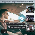 THT-020-3+ USB + USB-C / Type-C Wired to Wireless Carplay Adapter for Android Smartphone, THT-020-3+