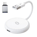 THT-020-6 USB + USB-C / Type-C Carplay Mirror Adapter for iPhone, THT-020-6 THT-020-6