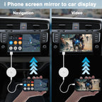 THT-020-6 USB + USB-C / Type-C Carplay Mirror Adapter for iPhone, THT-020-6