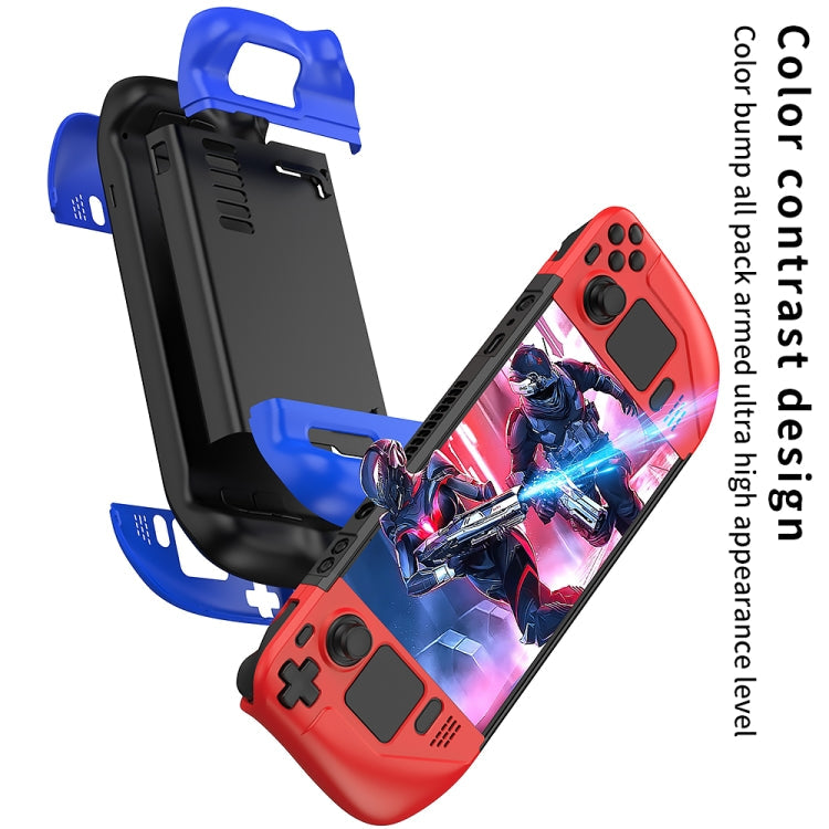 GKK For Steam Deck Color Contrast Anti-fall Game Console Case, GKK Case(Blue), GKK Case(Black), GKK Case(Red) – Durable Build, Easy to Use
