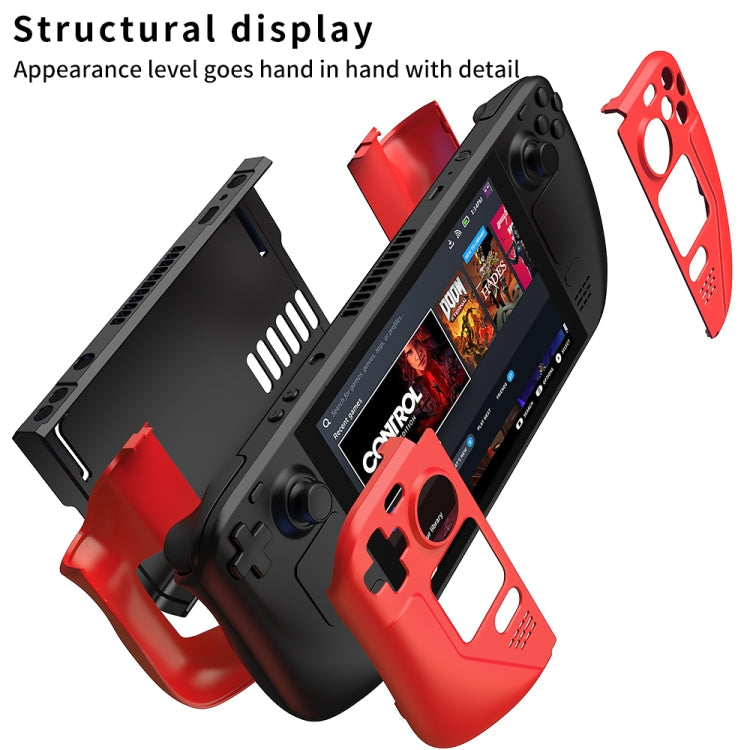 GKK For Steam Deck Color Contrast Anti-fall Game Console Case, GKK Case(Blue), GKK Case(Black), GKK Case(Red) – Durable Build, Easy to Use