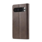 LC.IMEEKE Calf Texture Flip Leather Phone Case – Card Slot, Flip, Leather, For Google Pixel 10 / 10 Pro, For Google Pixel 9a, For Google Pixel 9 Pro XL, For Google Pixel 9 / 9 Pro