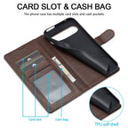 LC.IMEEKE Calf Texture Flip Leather Phone Case – Card Slot, Flip, Leather, For Google Pixel 11 Pro XL, For Google Pixel 11 / 11 Pro, For Google Pixel 10a, For Google Pixel 10 Pro XL