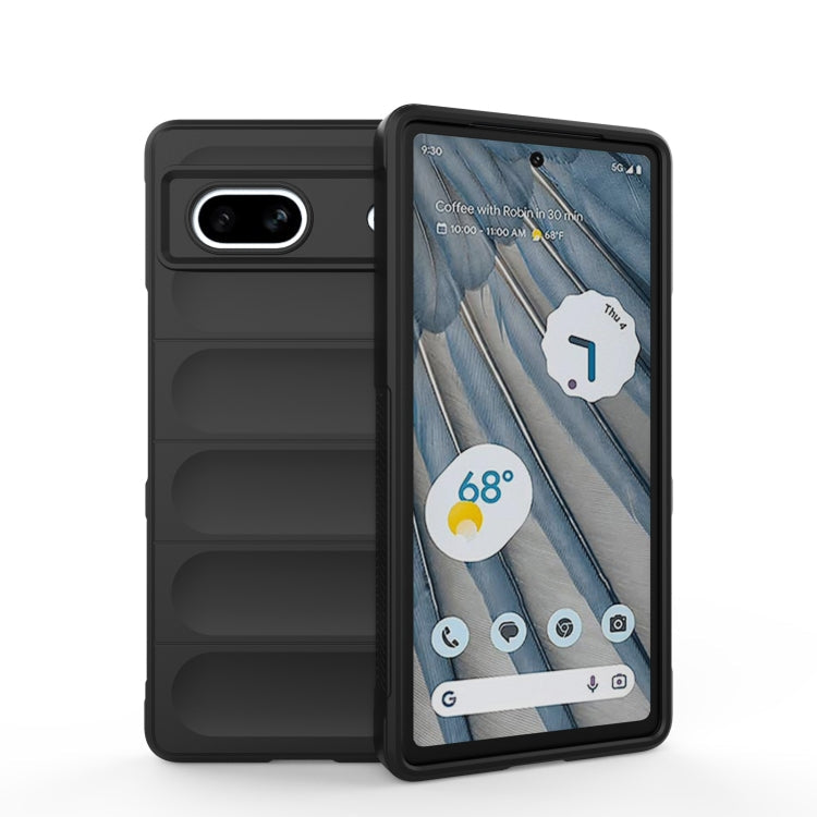 Magic Shield TPU + Flannel Phone Case – TPU, For Google Pixel 8 5G, For Google Pixel 7a