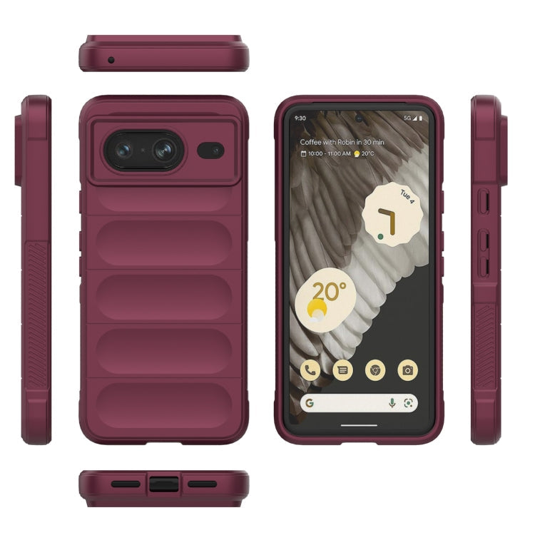 Magic Shield TPU + Flannel Phone Case – TPU, For Google Pixel 8 5G, For Google Pixel 7a