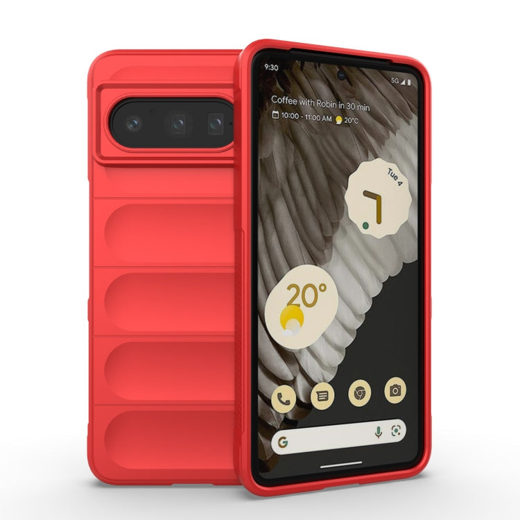 Magic Shield TPU + Flannel Phone Case – TPU, For Google Pixel 9 5G Global, For Google Pixel 8 Pro 5G