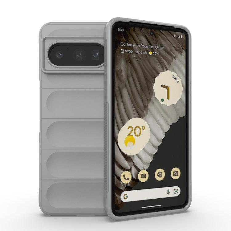 Magic Shield TPU + Flannel Phone Case – TPU, For Google Pixel 9 5G Global, For Google Pixel 8 Pro 5G