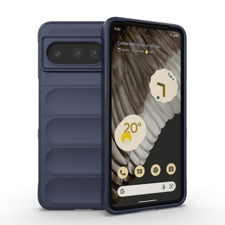 Magic Shield TPU + Flannel Phone Case – TPU, For Google Pixel 9 5G Global, For Google Pixel 8 Pro 5G