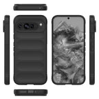 Magic Shield TPU + Flannel Phone Case – TPU, For Google Pixel 9 Pro XL 5G, For Google Pixel 9 Pro 5G