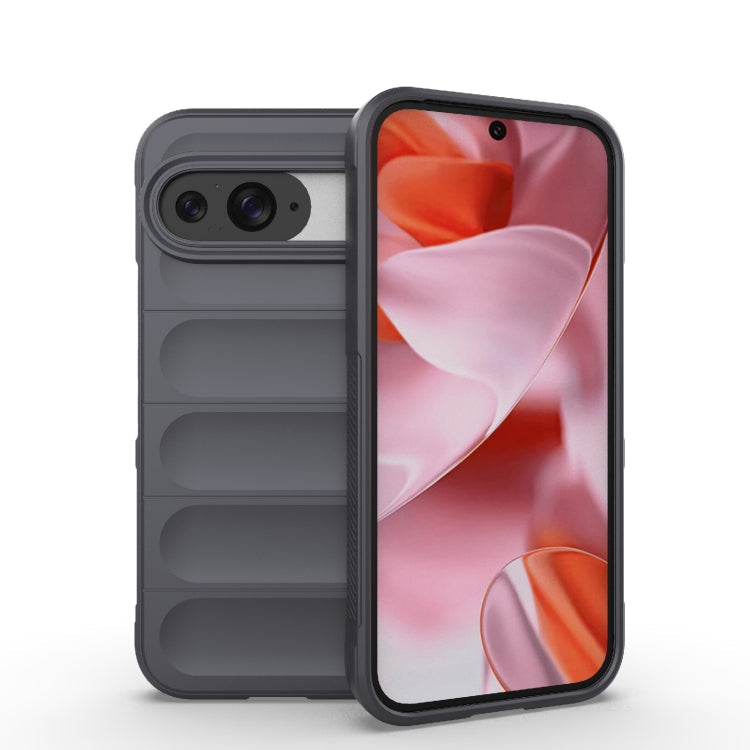 Magic Shield TPU + Flannel Phone Case – TPU, For Google Pixel 9 5G Global, For Google Pixel 8 Pro 5G