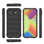 Magic Shield TPU + Flannel Phone Case – TPU, For Google Pixel 10a 5G, For Google Pixel 10 / 10 Pro 5G Global